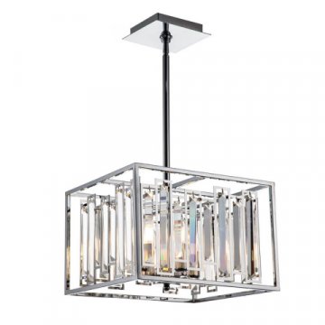 Подвесная люстра Indigo Valzer 12001/4R Chrome V000063