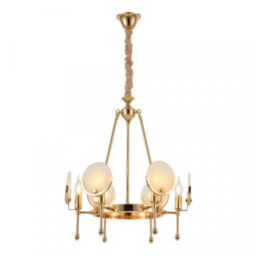 Подвесная люстра Lumina Deco Montego LDP 8010-6 F.GD