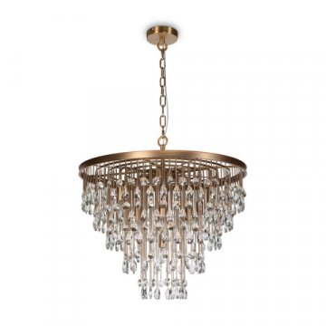 Подвесная люстра Maytoni Linn MOD091PL-09G