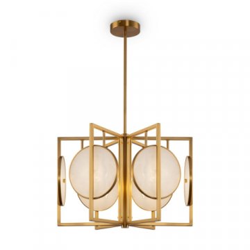 Подвесная люстра Maytoni Marmo MOD099PL-06G