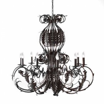 Подвесная люстра MM Lampadari Adele 4962/10_V2520