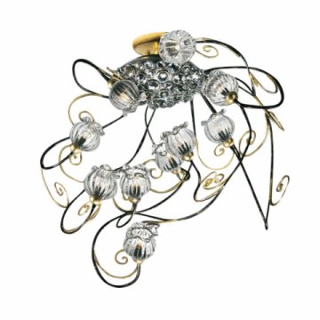 Подвесная люстра MM Lampadari Ricciolo 6820/P10 V2418