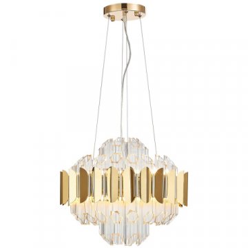Подвесная люстра Natali Kovaltseva Rivera 81443/6C Gold