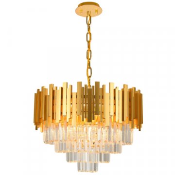 Подвесная люстра Natali Kovaltseva Vertigo 81440/8C Gold