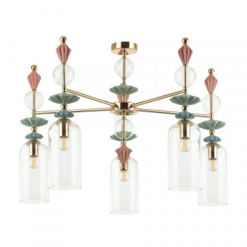 Подвесная люстра Odeon Light Classic Bizet 4855/5C