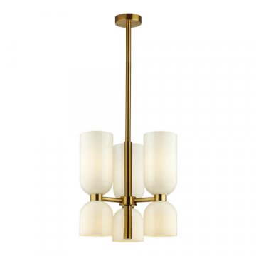 Подвесная люстра Odeon Light Midcent Orinoco 4798/6