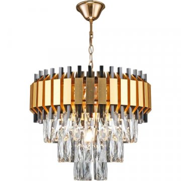 Подвесная люстра Reluce 02144-0.4-05 FGD+BK