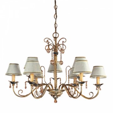 Подвесная люстра Renzo Del Ventisette L 13977/6+3 SP dec. 0125