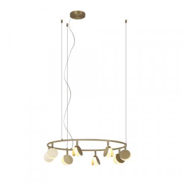 Подвесная светодиодная люстра Mantra Shell 7261