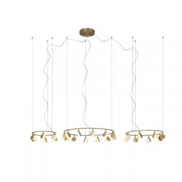 Подвесная светодиодная люстра Mantra Shell 7355