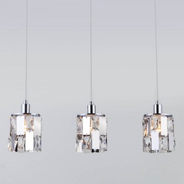 Подвесной светильник Eurosvet 50101/3 хром