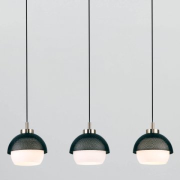 Подвесной светильник Eurosvet 50106/3 античная бронза/черный