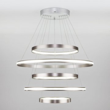 Подвесной светильник Eurosvet 90179/5 сатин-никель