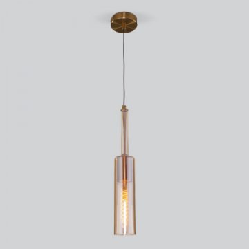 Подвесной светильник Eurosvet Graf 50226/1 янтарный