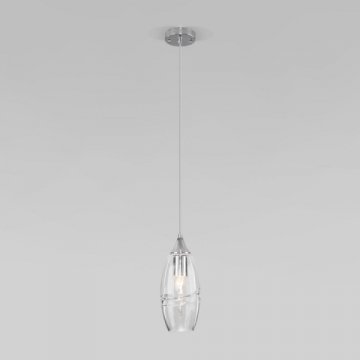 Подвесной светильник Eurosvet Lotus 50222/1 прозрачный