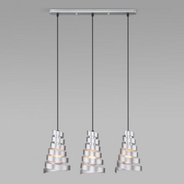 Подвесной светильник Eurosvet Storm 50058/3 серебро