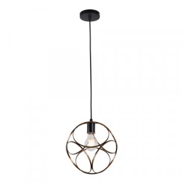 Подвесной светильник IMEX MD.0308-1-P BK+ZGD