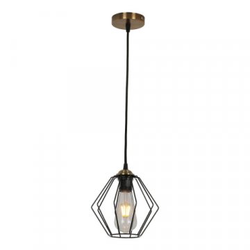 Подвесной светильник IMEX MD.3099-1-P BK+AB