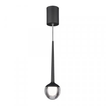 Подвесной светодиодный светильник Elektrostandard DLS028 6W 4200K черный a047768