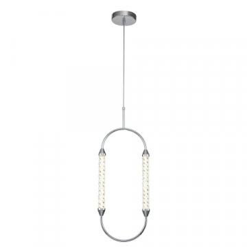Подвесной светодиодный светильник Indigo Ellisse 14005/1P Chrome V000027L