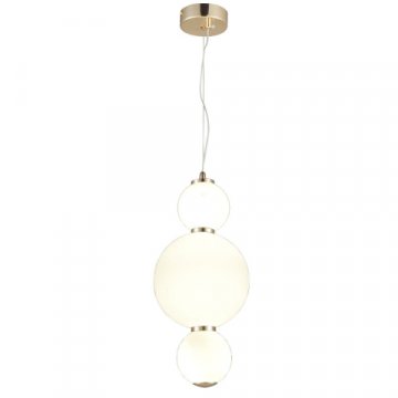 Подвесной светодиодный светильник Natali Kovaltseva Loft Led Lamps 81100/3C Gold White