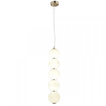 Подвесной светодиодный светильник Natali Kovaltseva Loft Led Lamps 81100/5C Gold White