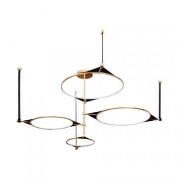 Подвесной светодиодный светильник Odeon Light Vikema 4995/150L