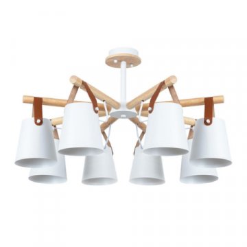 Потолочная люстра Arte Lamp Thomas A7032PL-8WH