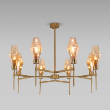 Потолочная люстра Eurosvet 60143/8 латунь