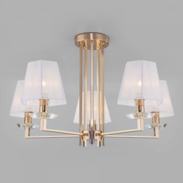 Потолочная люстра Eurosvet Alegria 60114/5 золото