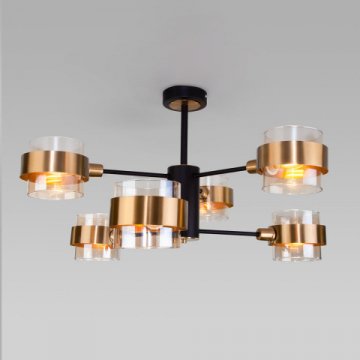 Потолочная люстра Eurosvet Arcada 70127/6 черный