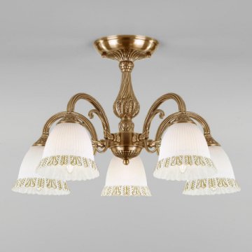 Потолочная люстра Eurosvet Campina 60107/5 античная бронза