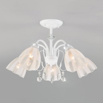 Потолочная люстра Eurosvet Floranse 30155/5 белый