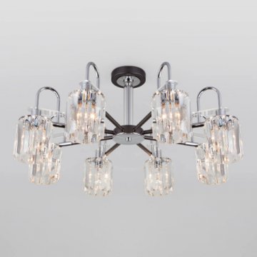 Потолочная люстра Eurosvet Tenia 70090/8 графит