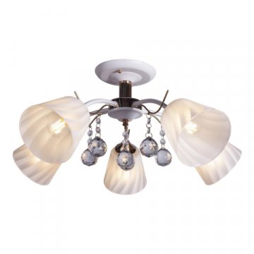 Потолочная люстра IMEX MD.0567-5-S WT+FGD