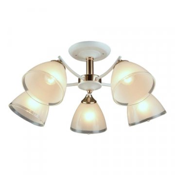 Потолочная люстра IMEX MD.1092-5-S WH+FGD