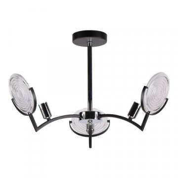 Потолочная люстра IMEX MD.51382-3-P BCH+BK