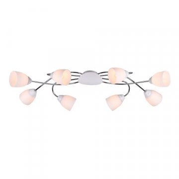 Потолочная люстра IMEX MD.8410-8-S CH+WH