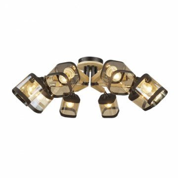 Потолочная люстра Seven Fires Kaleri WD3506/8C-BK-AM