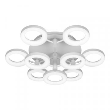 Потолочная светодиодная люстра iLedex Jomo FS-014-X9 108W WH