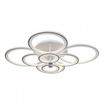 Потолочная светодиодная люстра iLedex Ring A001/8 WH