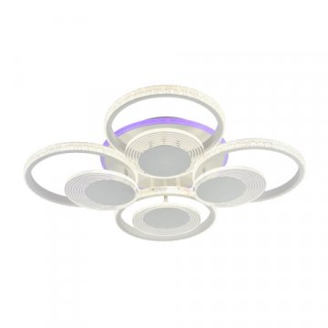 Потолочная светодиодная люстра Profit Light 5883/4+4B WHT