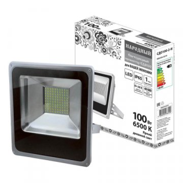 Прожектор светодиодный TDM Electric СДО100-2-Н 100W 6500К SQ0336-0210