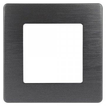 Рамка 1-постовая ЭРА 12 сатин антрацит 12-5101-05 Б0052503