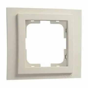 Рамка 1-постовая Mono Electric Larissa слоновая кость 103-010100-160