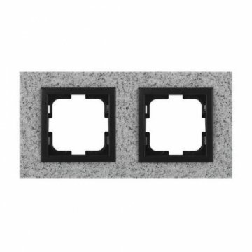 Рамка 2-постовая Mono Electric Style Granit белый гранит 107-600000-161