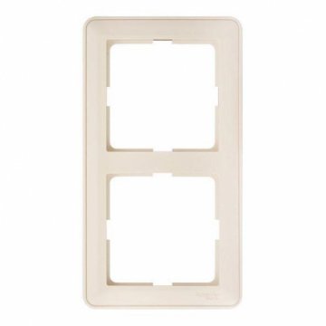 Рамка 2-постовая Schneider Electric W59 слоновая кость KD-2-28