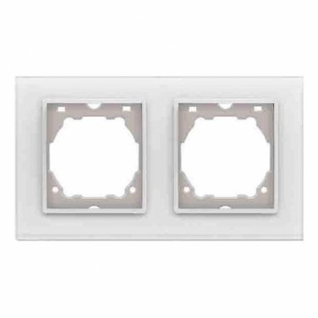Рамка 2-постовая Vesta-Electric Exclusive White белый FRM050202BEL