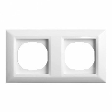 Рамка 2-постовая Vesta-Electric Roma белый FRM010201BEL