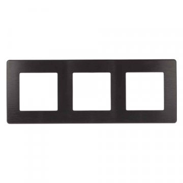 Рамка 3-постовая ЭРА 12 сатин антрацит 12-5103-05 Б0052523